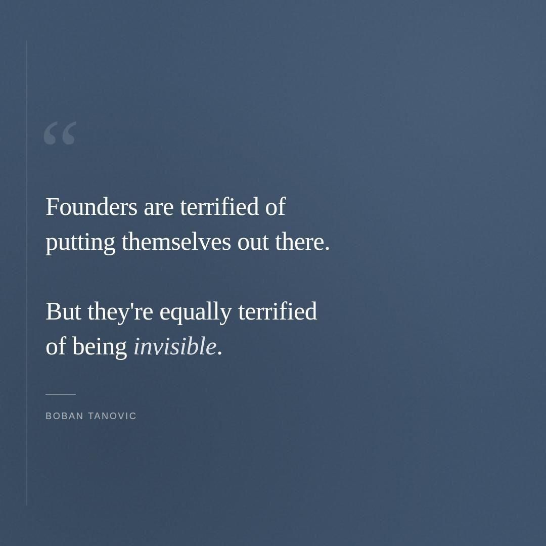 Your customers are your obsession. Not your product. Not your pitch deck. 